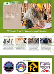 We designed and built Premier Property Preservation's website